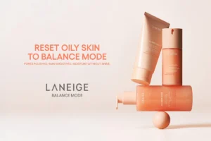 LANEIGE新ライン「バランスモード」誕生！テカリを抑えて潤う、ライスナイアシンアミド配合の3アイテム