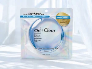 1枚で白玉艶肌へ！時短×多機能マスク「Ctrl+クリア」が株式会社しむらから2026年7月新発売