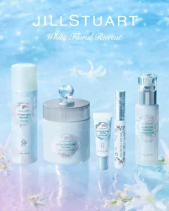 ジルスチュアートから夏限定「ホワイトフローラル」登場！ひんやり潤うアイシーブルーの全5アイテム