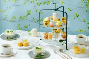 ザ・キタノホテル東京、全品グルテンフリーで愉しむ「夏庭のアフタヌーンティー」を期間限定開催