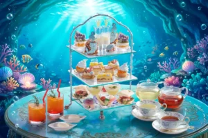 シェラトン都ホテル大阪で「人魚姫」の世界へ。青い海が広がる夏限定アフタヌーンティーが可愛すぎる!