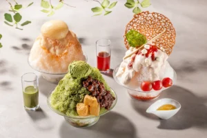 新宿プリンスホテルに「信州深層天然水」の創作かき氷が登場!ピザ風マルゲリータなど驚きの3種