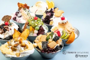 【kawara CAFE】全8店舗で「ご当地かき氷」がスタート！ふわふわヨーグルトピンス×地域食材の絶品コラボ