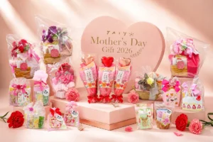 【母の日2026】毎年完売！「お菓子のたいよう」限定ギフトが可愛すぎる。猫ポーチや豪華バスケットも