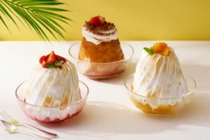 ホテルニューグランドで至福の夏!メレンゲに包まれた新食感フラッペ3種が期間限定で登場