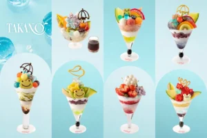 【タカノフルーツパーラー】カエルや紫陽花が可愛すぎ!梅雨限定「Raindrop Sweets」で雨の日をご褒美に