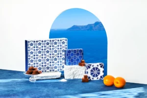 メゾンカカオから夏限定「AZURE」登場!エーゲ海を旅するアロマ生チョコが爽やかすぎる