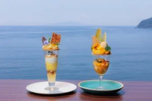 絶景すぎる熱海「花の妖精」で初夏を満喫！伊豆ニューサマーオレンジ＆濃厚マンゴーの新作パフェが解禁