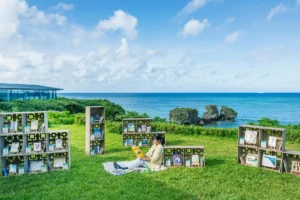 星野リゾート バンタカフェで読書の秋！海風を感じる絶景ブックガーデンと限定の紅芋スイーツが登場