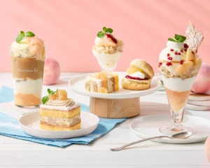 【アフタヌーンティー】とろける白桃の新作パフェに感動!「夏のティーフェス」で爽やかなティータイムを