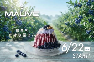 各務原に農家のかき氷屋が登場!完熟ブルーベリーや希少な信長バナナを贅沢に