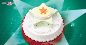 パチパチ感2倍！サーティワン不動の人気No.1が主役の豪華2段ケーキ「ポッピングスター」が数量限定で登場