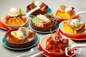 渋谷「#802 CAFE&DINER」に新作フレンチトースト7種が登場！甘い幸せとお食事系で大満足