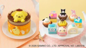 銀座コージーコーナー×サンリオ！初登場のポムポムプリンケーキやプチケーキが可愛すぎ