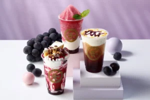 チーズガーデンから秋の便り！葡萄×チーズがたまらない「Grape Drinks」3種が期間限定で登場