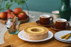 治一郎からブランド初の2層仕立て！秋限定「アップルシナモン×バターバウム」がしっとりリッチでたまらない♡