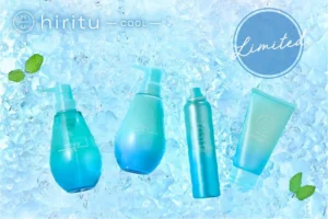 hiritu初のクールシリーズ誕生！夏限定のひんやりヘア＆ボディケアで紫外線・湿気を攻略
