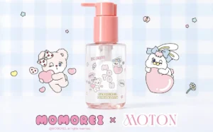 MOTON×MOMOREI限定ヘアオイルがPLAZAに登場！ピーチの香りとシルクのツヤ髪を叶えて♡